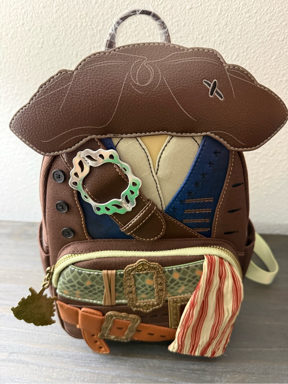 Loungefly Jack Sparrow Pirates of the Caribbean Mini Backpack NWT